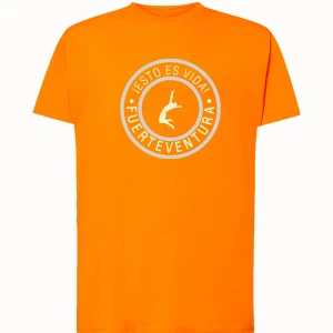 camiseta orange delante