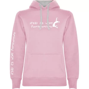 sudadera rosa