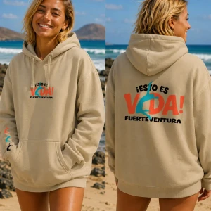 foto sudadera beige