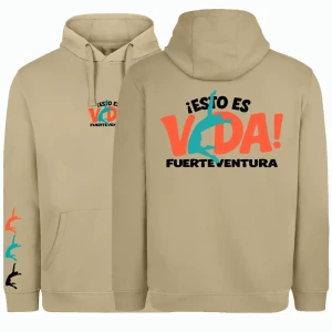 sudadera beig