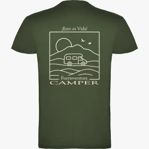 Camiseta camper kaki