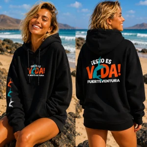 sudadera negra 3c